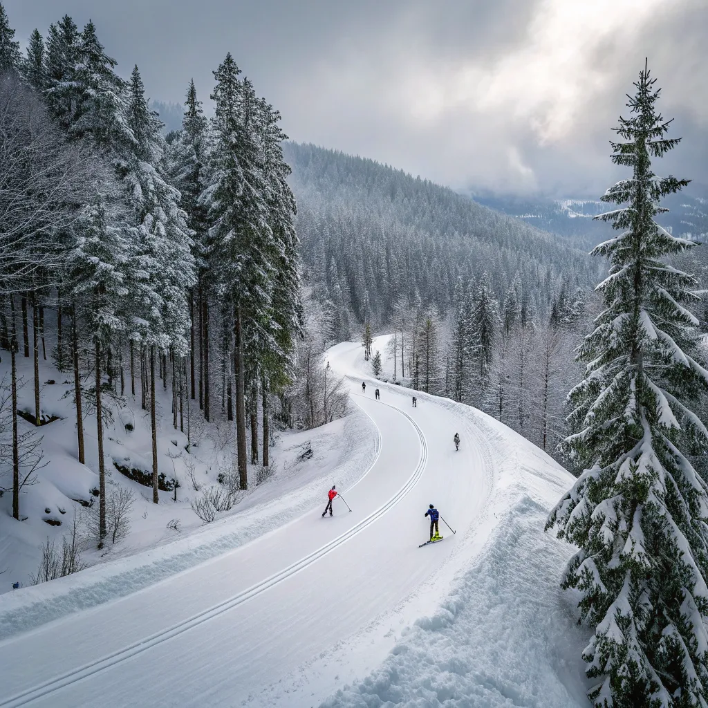 Advanced Cross-Country Ski Course