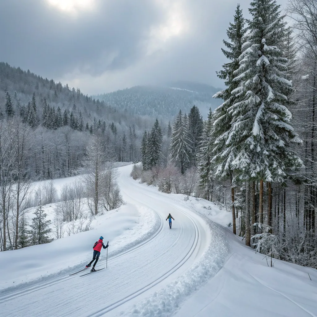 Intermediate Cross-Country Ski Course